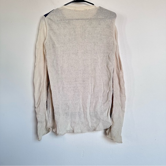 FWRD Renew Celine Silk Cardigan White - Picture 10 of 10